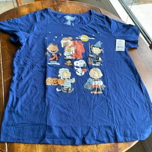 NWT peanuts Snoopy Halloween tee size 1X